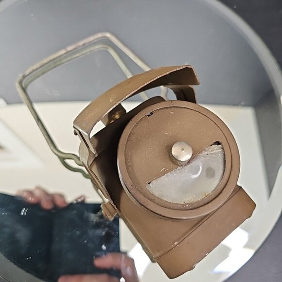 WWII Lamps Electric Co No 1 Black Out Flashlight Lantern Untested London UK - Picture 1 of 13